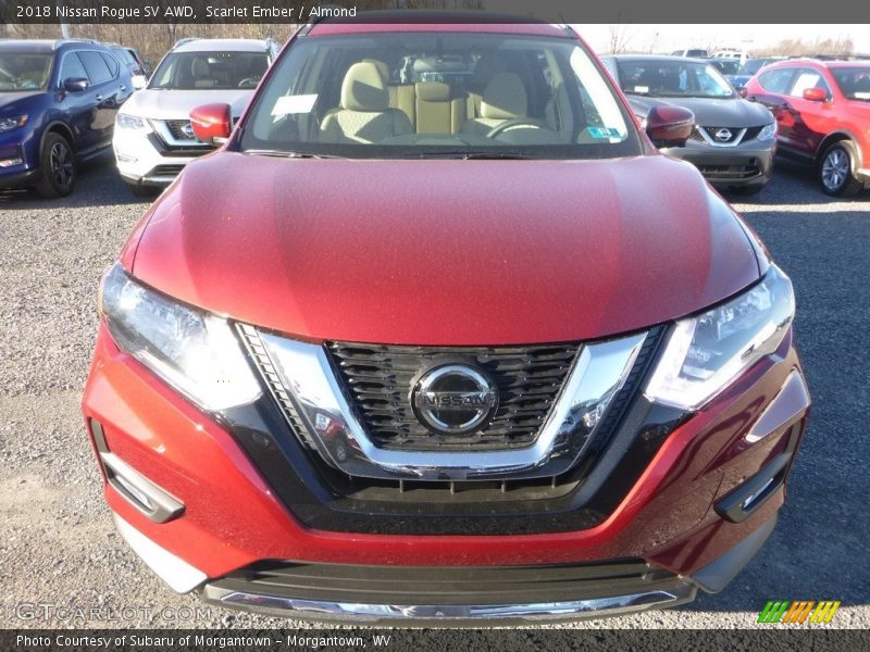  2018 Rogue SV AWD Scarlet Ember