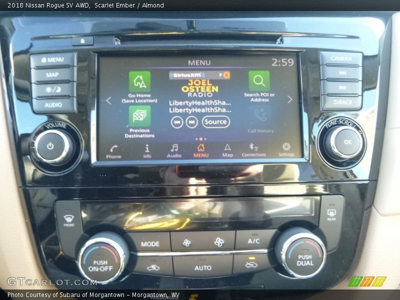 Controls of 2018 Rogue SV AWD