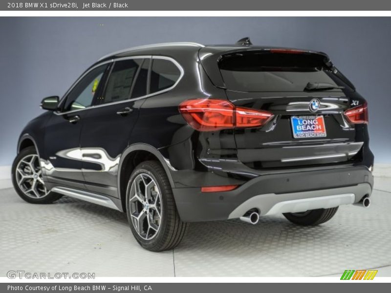 Jet Black / Black 2018 BMW X1 sDrive28i