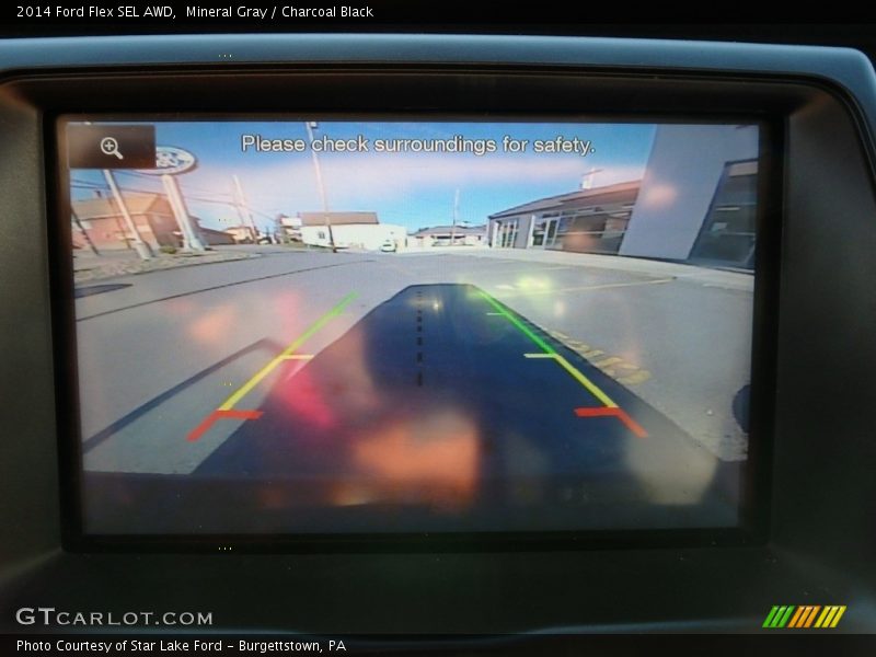 Mineral Gray / Charcoal Black 2014 Ford Flex SEL AWD