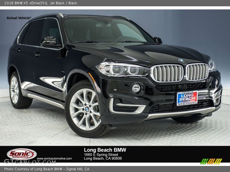 Jet Black / Black 2018 BMW X5 xDrive35d