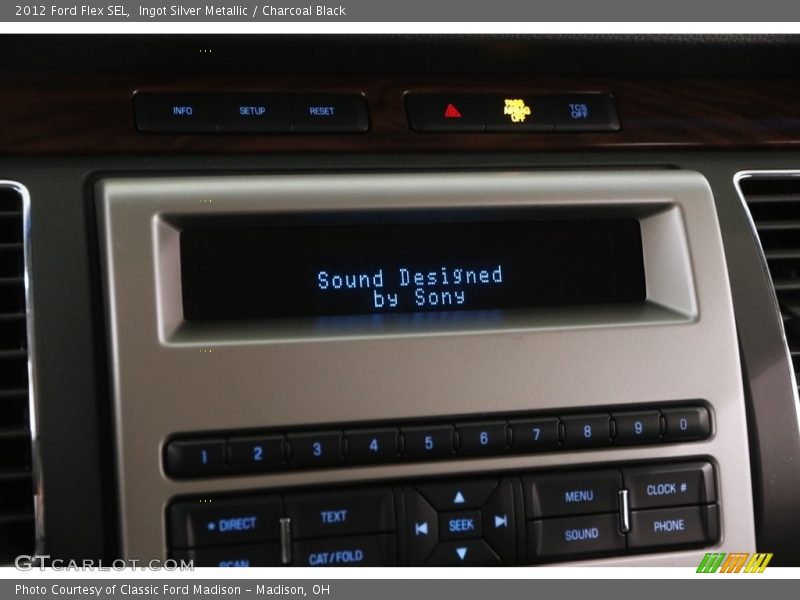 Ingot Silver Metallic / Charcoal Black 2012 Ford Flex SEL