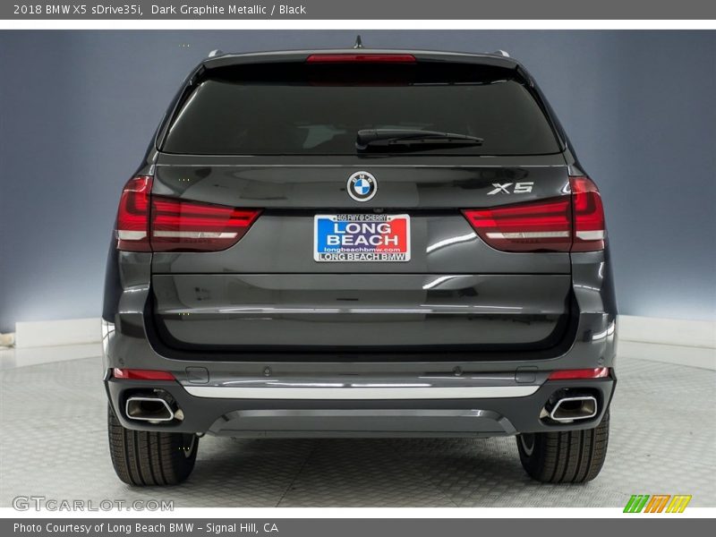 Dark Graphite Metallic / Black 2018 BMW X5 sDrive35i