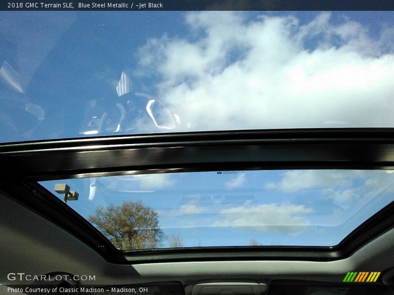 Blue Steel Metallic / ­Jet Black 2018 GMC Terrain SLE