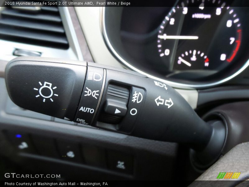 Controls of 2018 Santa Fe Sport 2.0T Ultimate AWD