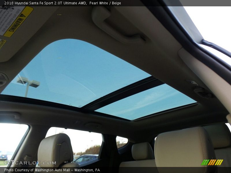 Sunroof of 2018 Santa Fe Sport 2.0T Ultimate AWD