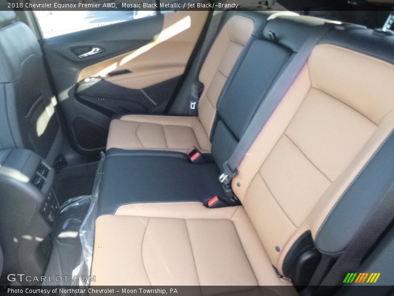 Mosaic Black Metallic / Jet Black/­Brandy 2018 Chevrolet Equinox Premier AWD