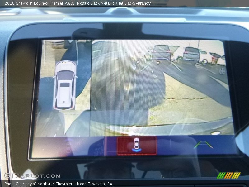 Mosaic Black Metallic / Jet Black/­Brandy 2018 Chevrolet Equinox Premier AWD