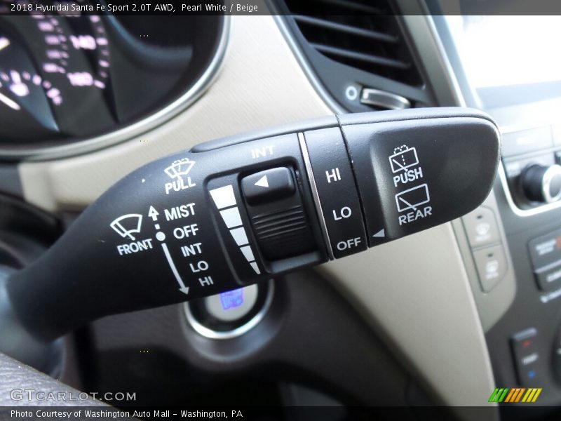 Controls of 2018 Santa Fe Sport 2.0T AWD