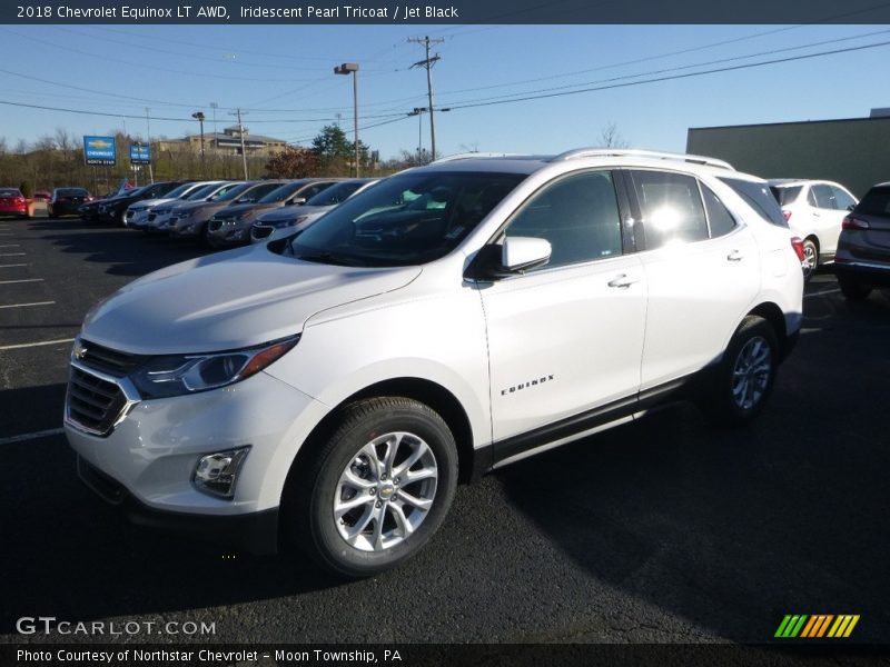 Iridescent Pearl Tricoat / Jet Black 2018 Chevrolet Equinox LT AWD