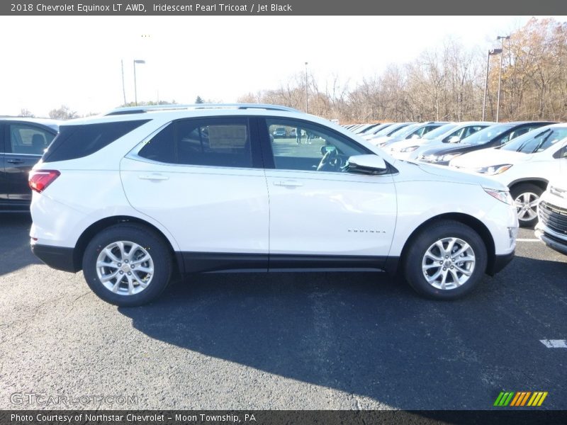 Iridescent Pearl Tricoat / Jet Black 2018 Chevrolet Equinox LT AWD