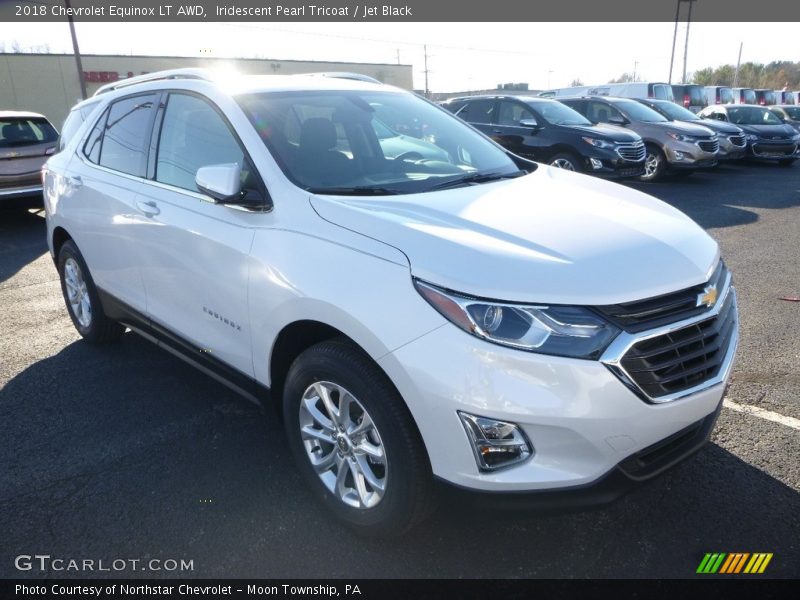 Iridescent Pearl Tricoat / Jet Black 2018 Chevrolet Equinox LT AWD