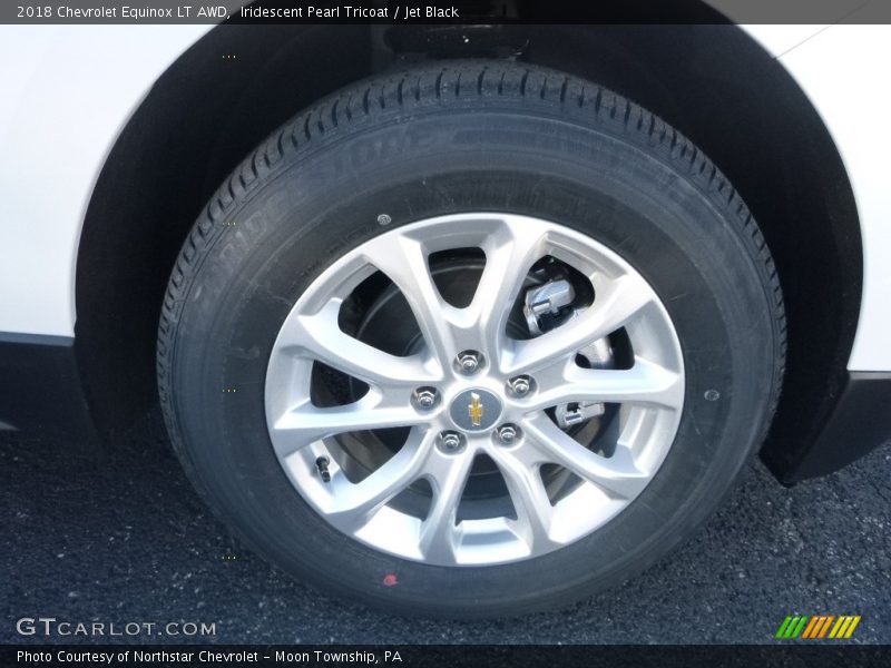 Iridescent Pearl Tricoat / Jet Black 2018 Chevrolet Equinox LT AWD