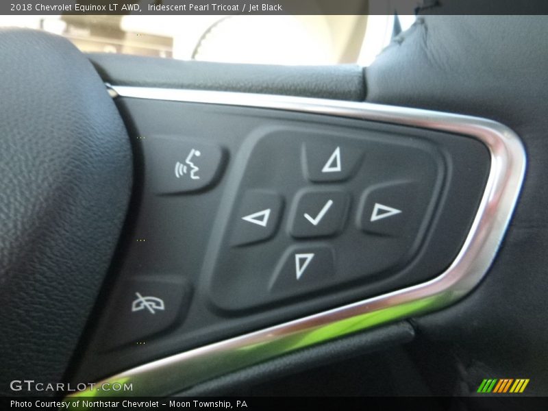 Iridescent Pearl Tricoat / Jet Black 2018 Chevrolet Equinox LT AWD