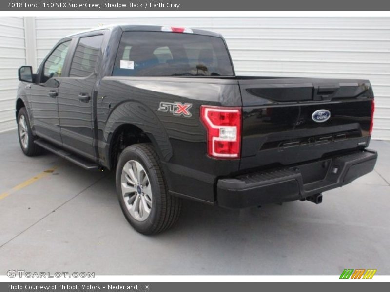 Shadow Black / Earth Gray 2018 Ford F150 STX SuperCrew