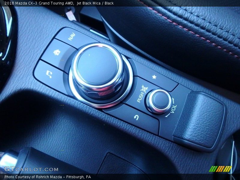 Jet Black Mica / Black 2018 Mazda CX-3 Grand Touring AWD