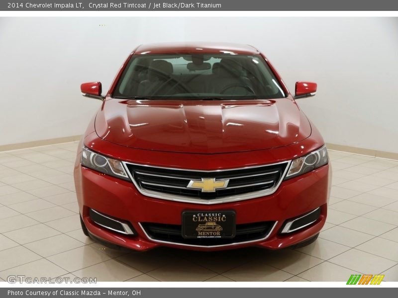 Crystal Red Tintcoat / Jet Black/Dark Titanium 2014 Chevrolet Impala LT