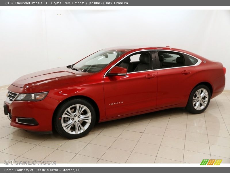 Crystal Red Tintcoat / Jet Black/Dark Titanium 2014 Chevrolet Impala LT