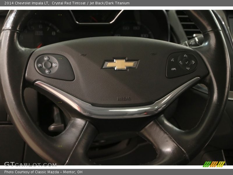Crystal Red Tintcoat / Jet Black/Dark Titanium 2014 Chevrolet Impala LT
