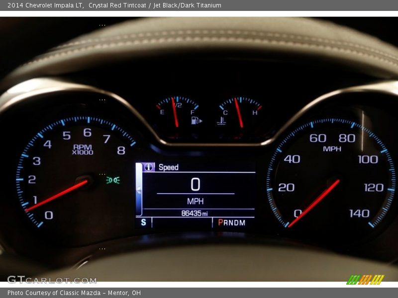 Crystal Red Tintcoat / Jet Black/Dark Titanium 2014 Chevrolet Impala LT