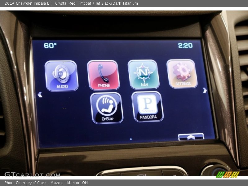 Crystal Red Tintcoat / Jet Black/Dark Titanium 2014 Chevrolet Impala LT