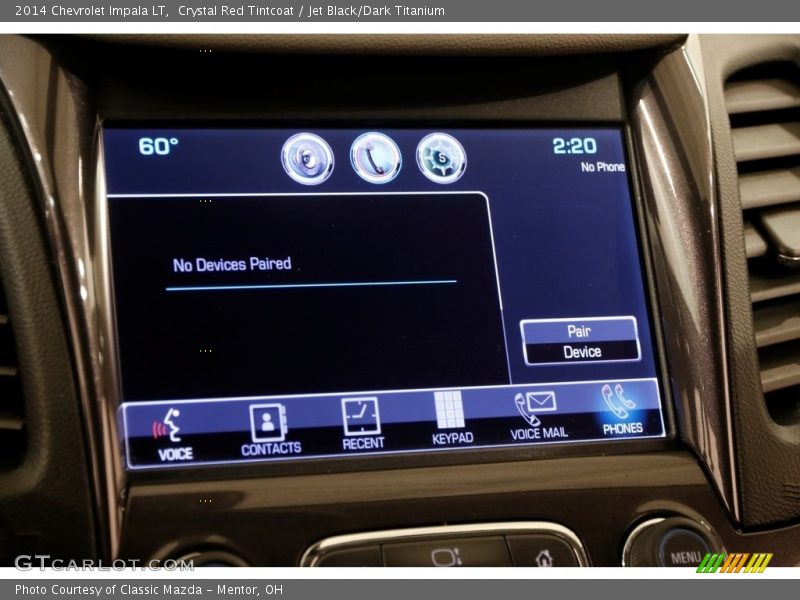 Crystal Red Tintcoat / Jet Black/Dark Titanium 2014 Chevrolet Impala LT