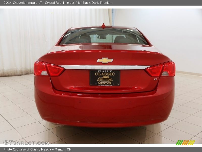 Crystal Red Tintcoat / Jet Black/Dark Titanium 2014 Chevrolet Impala LT