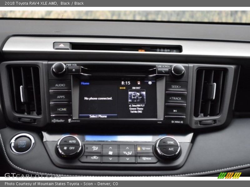 Black / Black 2018 Toyota RAV4 XLE AWD
