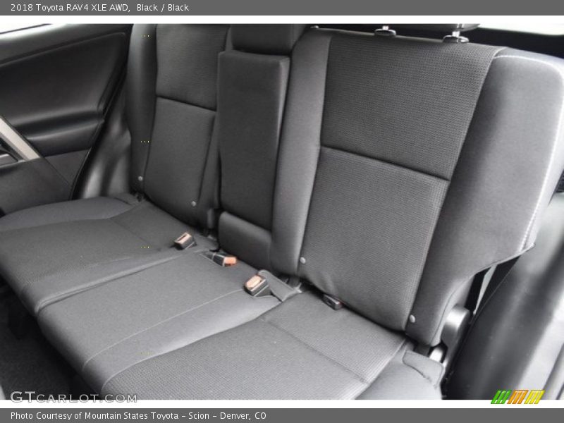 Black / Black 2018 Toyota RAV4 XLE AWD
