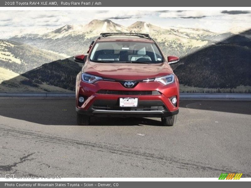 Ruby Flare Pearl / Ash 2018 Toyota RAV4 XLE AWD