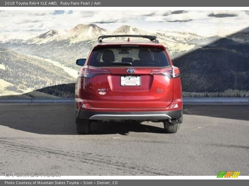 Ruby Flare Pearl / Ash 2018 Toyota RAV4 XLE AWD