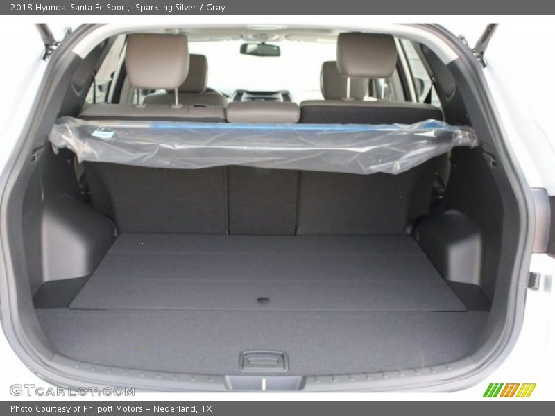 Sparkling Silver / Gray 2018 Hyundai Santa Fe Sport
