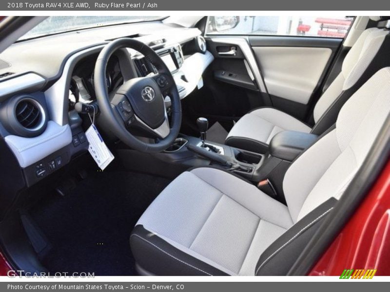 Ruby Flare Pearl / Ash 2018 Toyota RAV4 XLE AWD