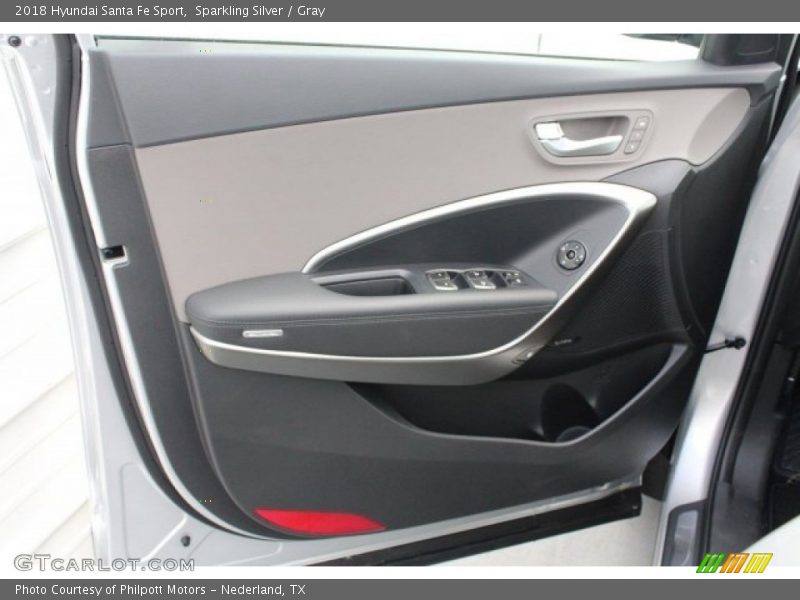 Sparkling Silver / Gray 2018 Hyundai Santa Fe Sport