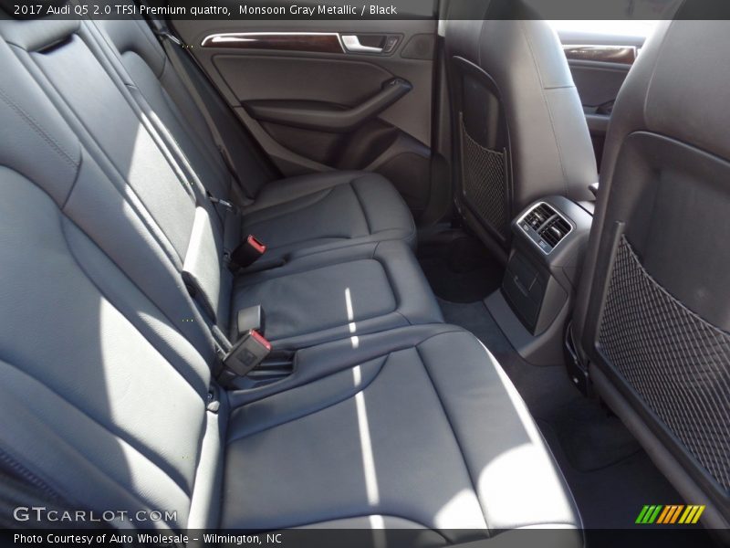Monsoon Gray Metallic / Black 2017 Audi Q5 2.0 TFSI Premium quattro