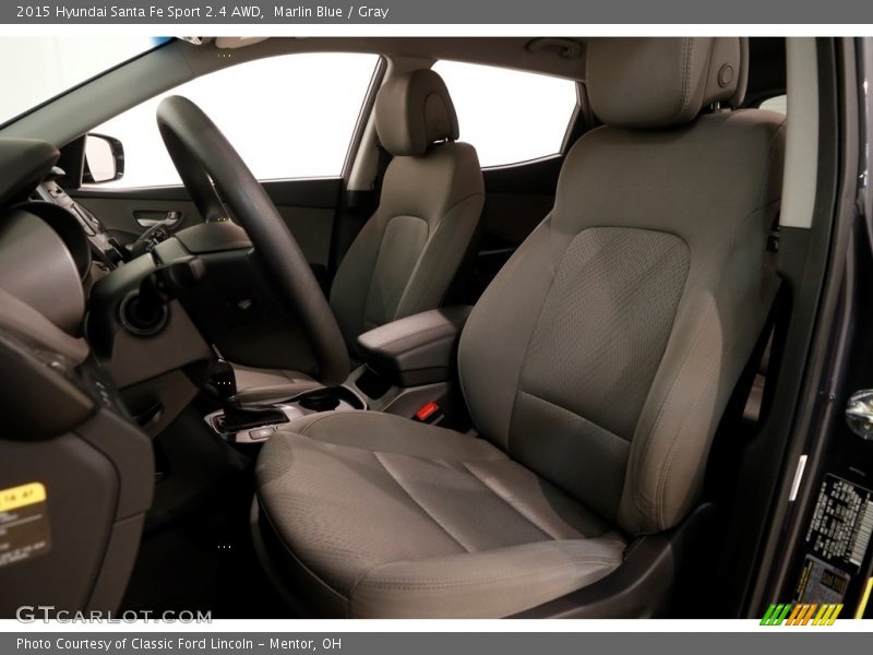 Marlin Blue / Gray 2015 Hyundai Santa Fe Sport 2.4 AWD