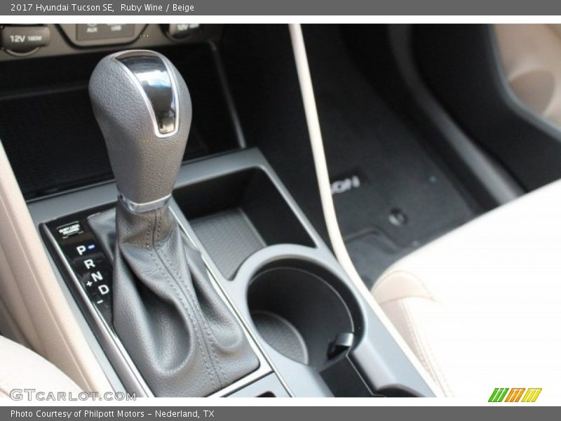Ruby Wine / Beige 2017 Hyundai Tucson SE