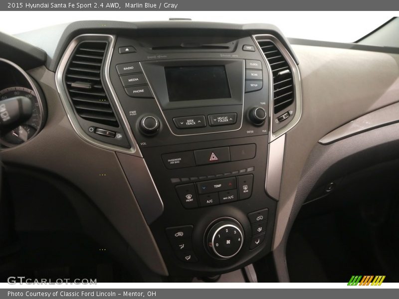 Marlin Blue / Gray 2015 Hyundai Santa Fe Sport 2.4 AWD