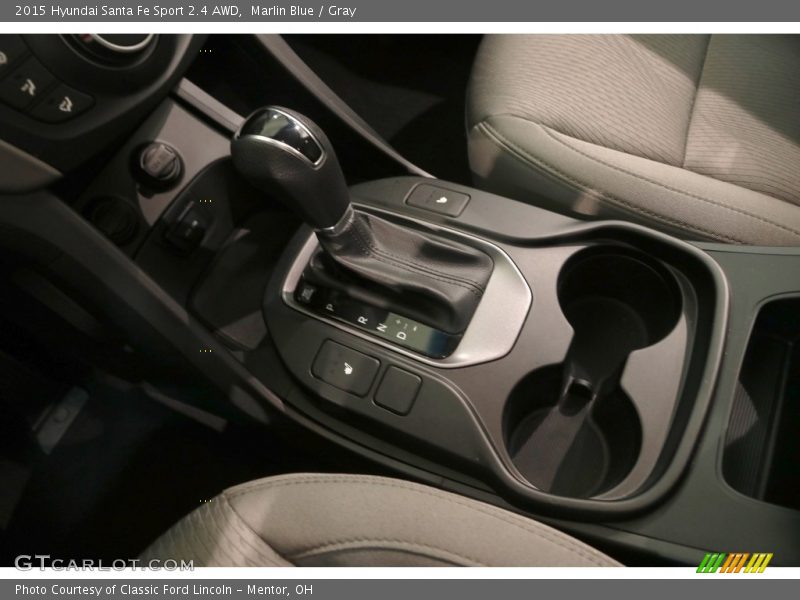 Marlin Blue / Gray 2015 Hyundai Santa Fe Sport 2.4 AWD
