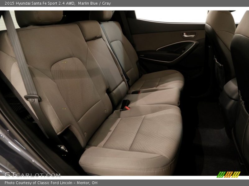 Marlin Blue / Gray 2015 Hyundai Santa Fe Sport 2.4 AWD