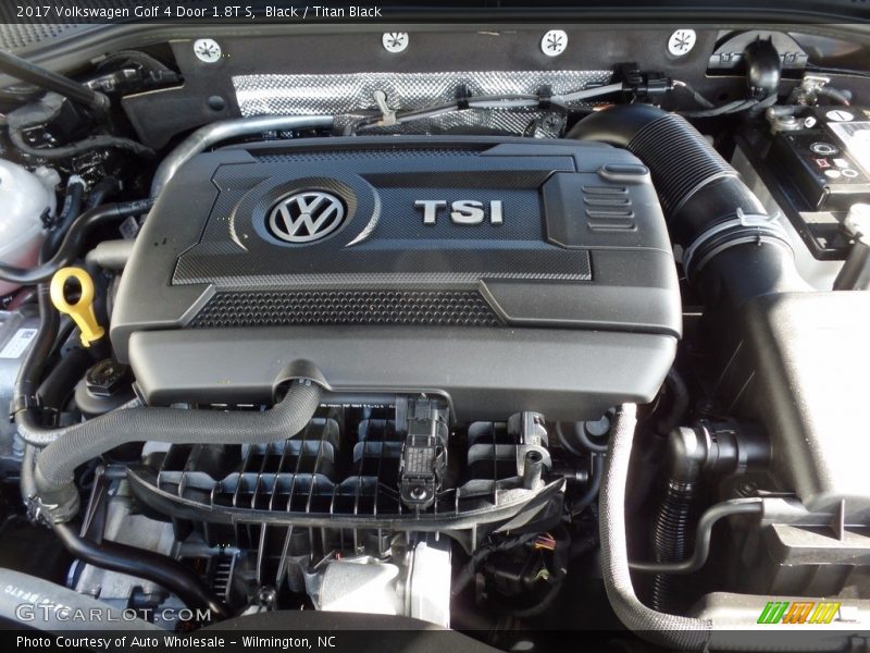 Black / Titan Black 2017 Volkswagen Golf 4 Door 1.8T S