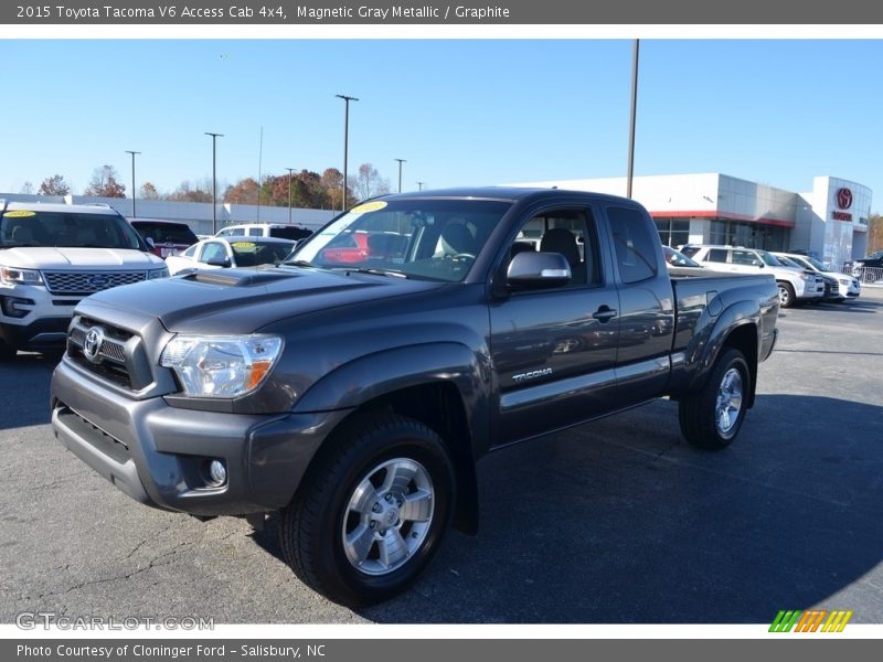 Magnetic Gray Metallic / Graphite 2015 Toyota Tacoma V6 Access Cab 4x4
