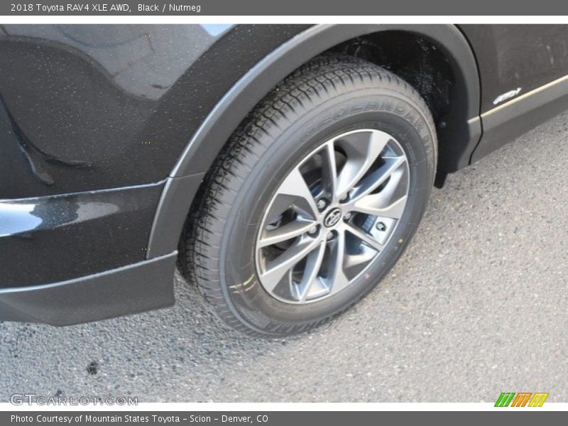 Black / Nutmeg 2018 Toyota RAV4 XLE AWD