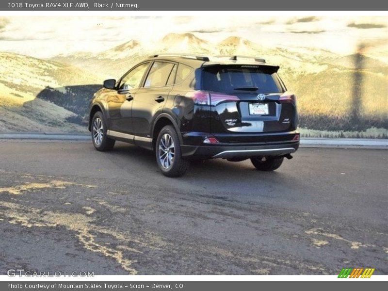 Black / Nutmeg 2018 Toyota RAV4 XLE AWD