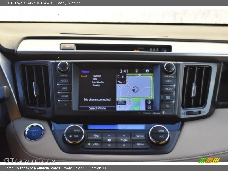 Black / Nutmeg 2018 Toyota RAV4 XLE AWD