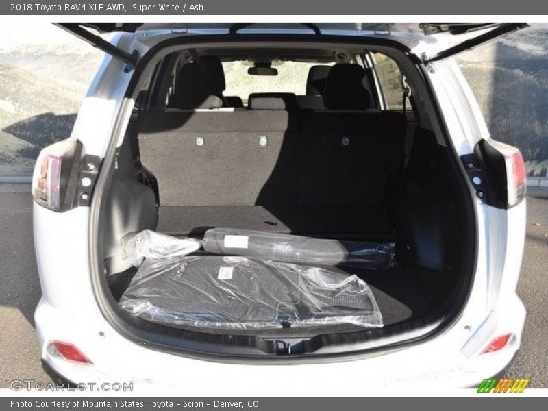 Super White / Ash 2018 Toyota RAV4 XLE AWD
