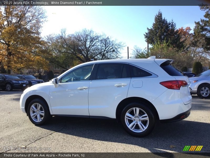 White Diamond Pearl / Parchment 2015 Acura RDX Technology