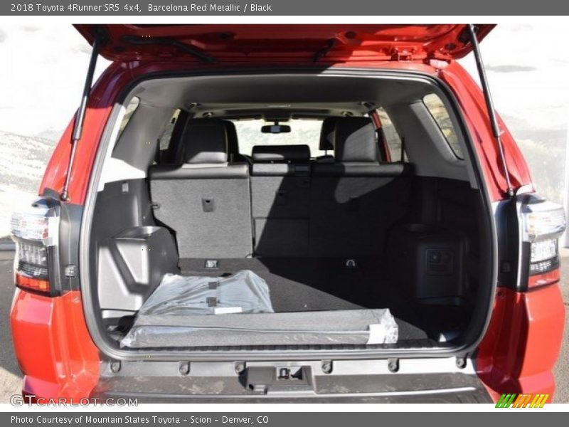 Barcelona Red Metallic / Black 2018 Toyota 4Runner SR5 4x4