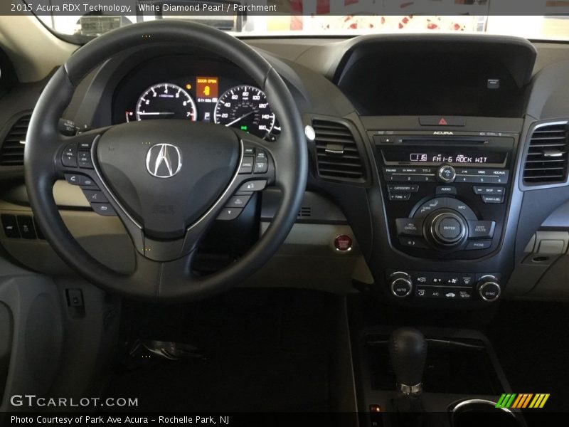 White Diamond Pearl / Parchment 2015 Acura RDX Technology