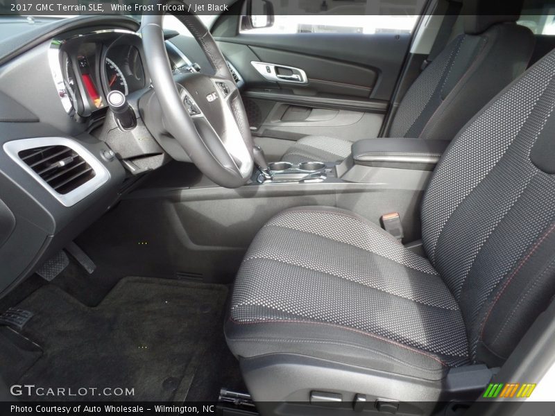 White Frost Tricoat / Jet Black 2017 GMC Terrain SLE